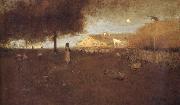 George Inness Old Farm-Montclair Spain oil painting artist